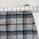 Nike Golf Skort Plaid DRI-FIT Athletic Performance Skirt Gray Black Size 4 Photo 1