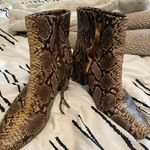 Splendid Snakeskin Booties Photo 2