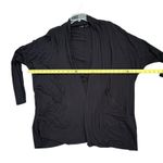 prAna  Cardigan Womens XL Black Boho Casual Long Sleeve Foundations Wrap Photo 5