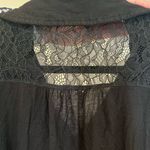 Xxi Black Sleeveless Lace Blouse Photo 3