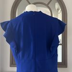 DKNY V-Neck Flutter Sleeve Sheath in Berry Blue, Size 16 New w/Tag SOLD OUT! Photo 8