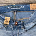 American Eagle  Outfitters Artist Crop Women's Blue Jeans Photo 6