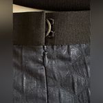 Loft Dark Blue Quilted Metallic Mini Skirt SZ XL Photo 8