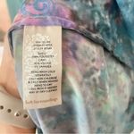 Soft Surroundings  Fantasia Sheer Watercolor Tunic in Sunset Garden Size MP Photo 4