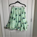 Alice + Olivia  Earla parrots bird A line skirt‎ size 0 Photo 2