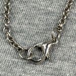 Faceted Faux Gemstone Beaded Necklace with Silver Tone Chain & Lobster Clasp Photo 6