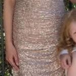 bridesmaid dress Gold Photo 0