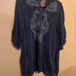 Johnny Was  embroidered tunic small Photo 2