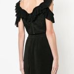 Alice McCALL Black Ruffle Lace Crop Top NWT Photo 1