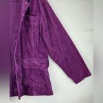 Jane Ashley Vintage Corduroy Jean Jacket Handmade Crocheting Women’s Size Small Photo 3