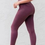 Everyday Highwaist Postpartum + Nursing Support Leggings Purple Size M Photo 2