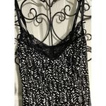 Marilyn Monroe Ladies short chemise SzM BlackWhite Stretchy Lace Trim Slipdress Photo 1