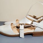 Nine West DROPLET GD Glossy White Flats 5.5 Photo 4