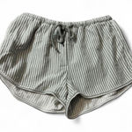 Honey Punch Striped ‎ Drawstring Shorts Photo 0