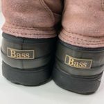 BASS | Brown Black Leather Zip Duck Boot Fleece Lined 11 Photo 8