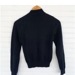 Forever 21  Black Mock Neck Long Sleeve Sweater Size Small Photo 1