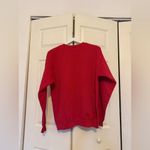 Vintage Vail Colorado Embroidered Crewneck Sweatshirt Size Medium Red Black Photo 5