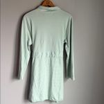 LAKE Pima Short Robe in Parisian Green Small Photo 2