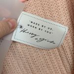 Sabo Skirt  womens Large knit wrap sweater dress elle tie waist pink v neck Photo 13