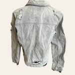 Jessica Simpson Gray distress Jacket Size M Photo 2