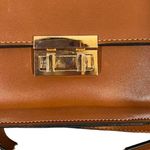 Brown Faux Leather Square Camera Messenger Crossbody Bag Women Photo 11
