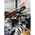 Jams World  Multicolor Floral Artsy Tribeca Strapless Halter‎ Blouse Size XS Photo 2