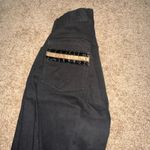 Cache Vintage straight leg black jeans Photo 2