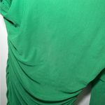 SheIn Green one shoulder Rouched dress Photo 1