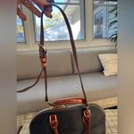 Dooney & Bourke Pebble Leather Zip Top Satchel Photo 3