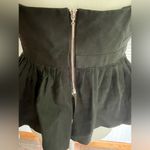 Nanette Lepore Guilty Pleasure Peplum Style Crop Top Black Size 8 Photo 4