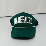 Barefaced Varisty Trucker Hat Green NWOT Photo 1