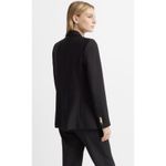Club Monaco New Women's Borrem Beautiful Wool Blend Blazer Jacket Black Size 2 Photo 1