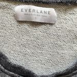 Everlane marled grey raglan short sleeve size large Photo 2