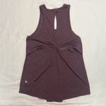 Lululemon  Hold & Let Flow Tank Heathered Black Cherry *estimated size XS Photo 1