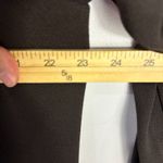 Simonton Says L Brown Leopard Trim Jacket Animal Print Glam Edgy Workwear Chic Size L Photo 4