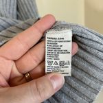 Tommy Hilfiger Tommy Hilfiger vintage y2k Women's Medium Ribbed Henley Snap Sweater Gray White Photo 6