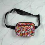 Brighton Red Floral Adjustable Fanny Pack Waist Bag NEW NWOT Photo 1