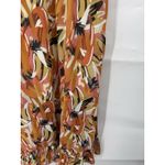 INDIKAH  Babydoll Swing Midi Dress Women Medium Orange Milkmaid Coquette Preppy Photo 10