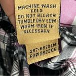 Odyn small purple plaid waterproof zipper top jacket shirt w/belt pockets Photo 6