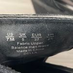 Carlos Santana Womens Sandals Boots DELLA Zip Closure Peep Toe Black Size 7 M Photo 7