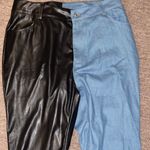 Multi Colored Jeans Size L Photo 3