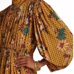 Ulla Johnson NEW NWT Wilhemina Geometric Floral Dress In Amber Photo 1
