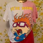 NWOT Split tie dye boyfriend fit Rugrats graphic tee size M Size M Photo 2