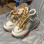 Colorful Sneakers with Pearl Detail new never wore Sz 7.5 White Photo 6