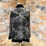 Chico's CHICO’S Green Burnout Velvet Silk Whimsigoth Boho Witchy Fairy Cardigan Photo 10