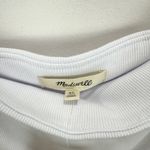 Madewell  Squareneck Tank Top Spaghetti Straps Slim Stretch White XL NWT Photo 7