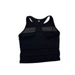 Fabletics  Black Crop Tank Top Sports Bra Size Women's XS Photo 1