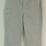 Free People  striped pants blue & white sz M Photo 0
