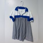 Daily Practice Rugby Babydoll Mini Dress Blue Size M Photo 1