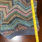 Esley  Chevron Patterned Mini Dress - Multicolor Photo 9